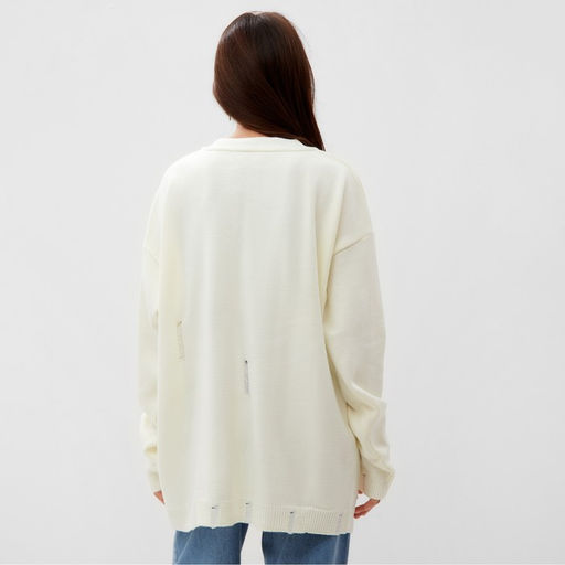 Кардиган с карманами женский MIST, молочный, onesize (44-48)