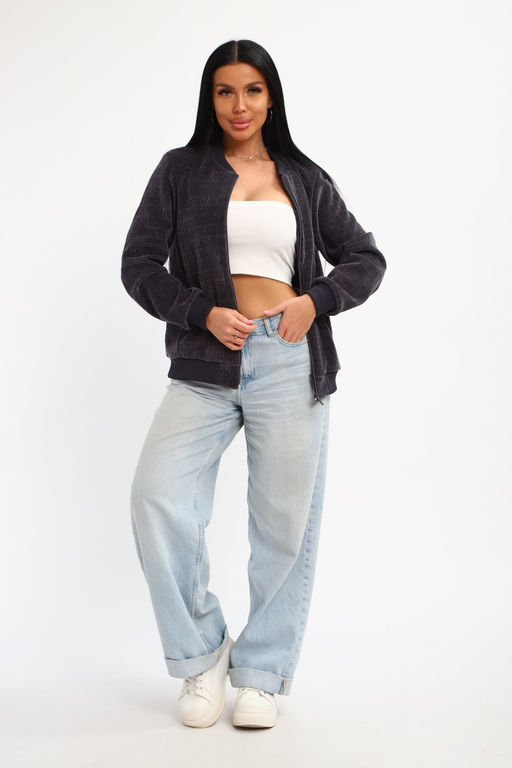 Бомбер на молнии 001