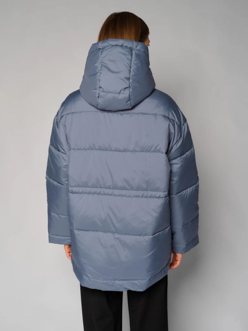Куртка женская 12411-22042 dusty blue - Eleganzza фото 3