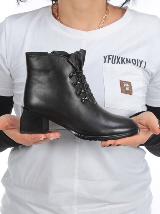 04-M20-6116 Ботинки женские зимние (натуральная кожа, натуральный мех)