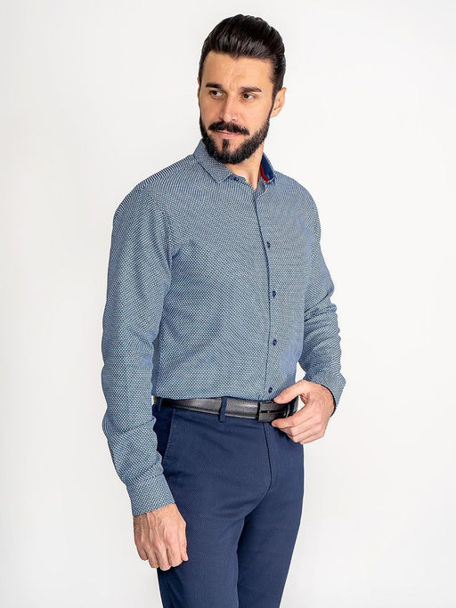 Сорочка мужская длинный рукав GREG 213/131/7167/Z/1p  фото 11