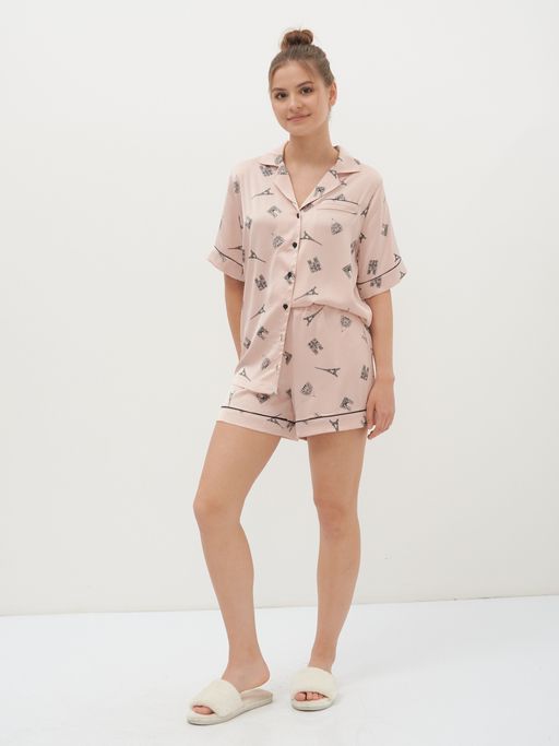 Шорты из армани-шелка