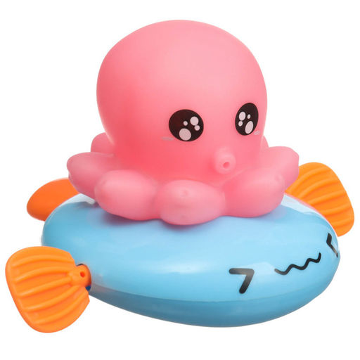 Заводная игрушка для ванны Крошка Я «Осьминожка», с брызгалкой, от 3 мес.