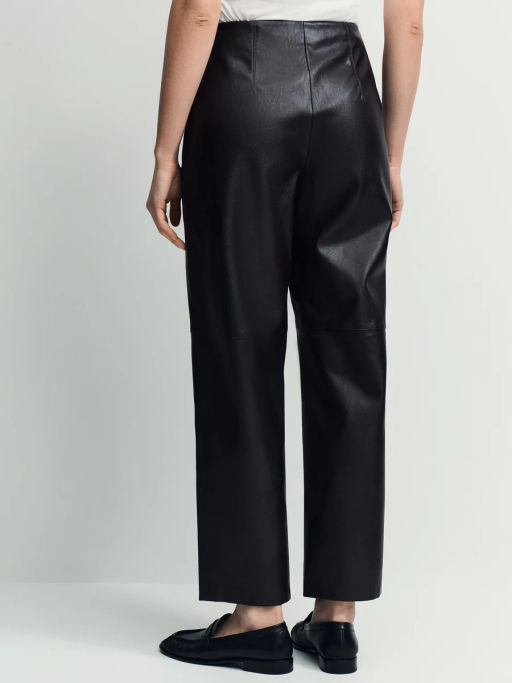 Брюки из искуственной кожи / Zarina  фото 4