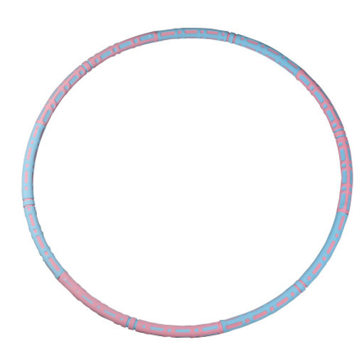 Обруч массажный Woohooo Astro Hoop / D93 cm 6 секций / розово-голубой / уп25 - Галеонтрейд фото 3