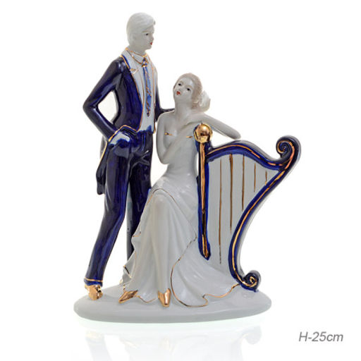 Статуэтка Влюбленные 25 см / W2054 /уп 18/ - Галеонтрейд фото 2