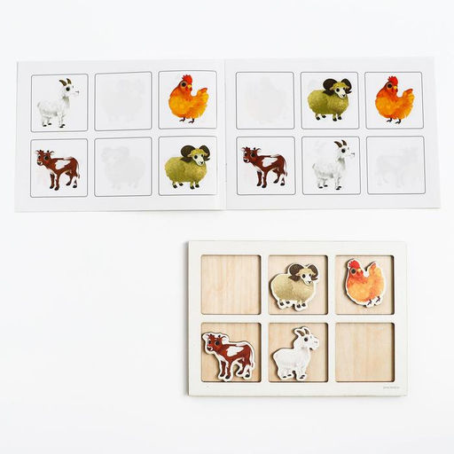 Тренажёр памяти Лесная мастерская «Ферма»