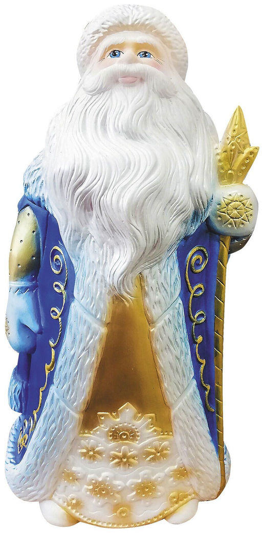 Дед Мороз 35см СИНИЙ - Коломеев фото 2