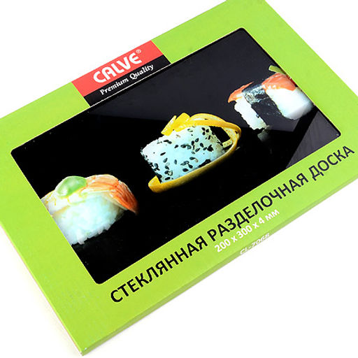CL-7068C Доска разделочная 20*30 см, стеклянная, суши 3 (х20) - Mayer&boch фото 3