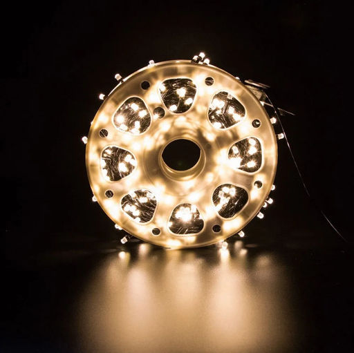 Гирлянда жёлтого свечения 50М, 300LED, 7 РЕЖИМОВ, 220В - Family фото 2