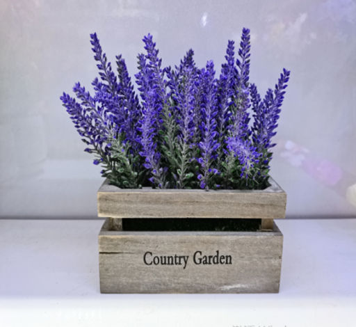 Цветочная композиция Лаванда 17x8x19 см / W332 /уп 6/72/ - Галеонтрейд фото 2