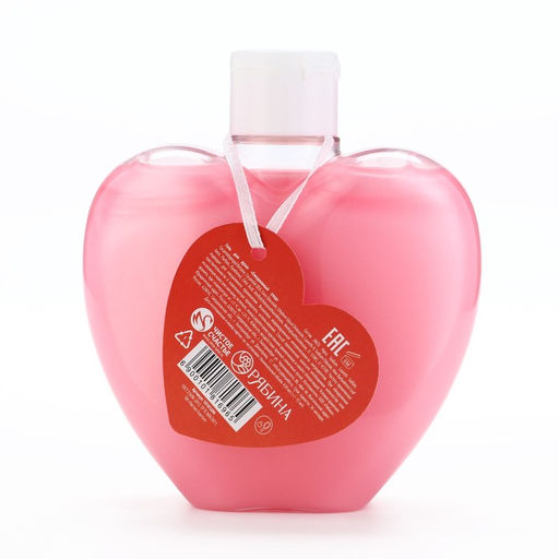 Гель для душа Love, 430 мл, аромат ягодного чизкейка, Чистое счастье  фото 2