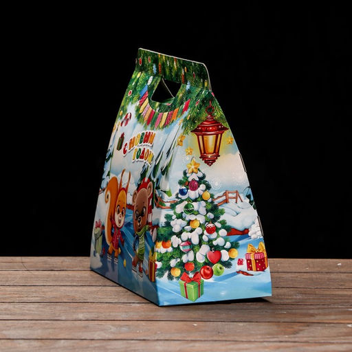 Цена за 5 шт. Подарочная коробка На катке 20,5 х 24 х 11,7 см - Simaland фото 4