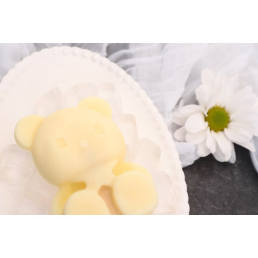 Форма для мороженого Доляна «Мишутка», силикон, 14×8×2,5 см, цвет розовый