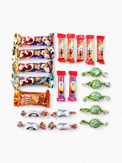 Сладкий детский новогодний подарок Зверята, конфеты + письмо Деда Мороза, 300 г - Фабрика счастья фото 5