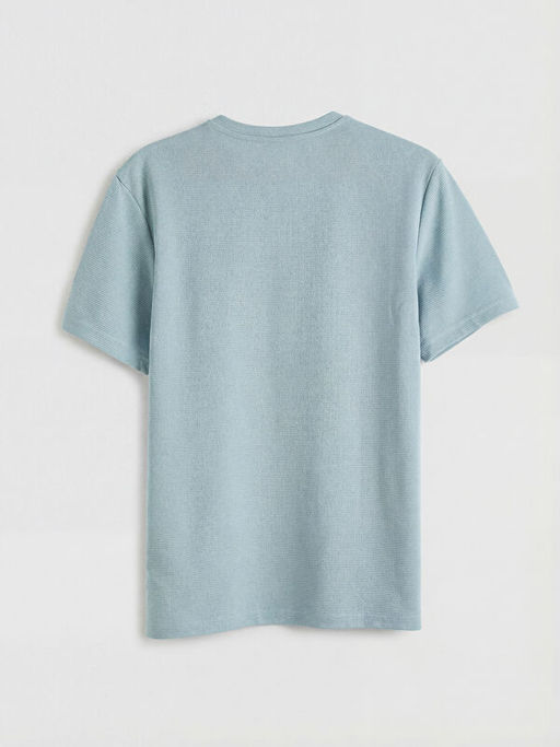 Bisiklet Yaka Penye Erkek Ti??rt