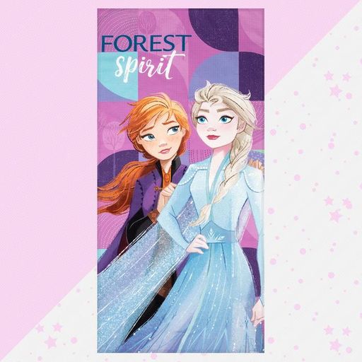 Полотенце Эльза и Анна, Холодное сердце 70х146 см, 100% хлопок 160гр/м2 - Disney фото 5