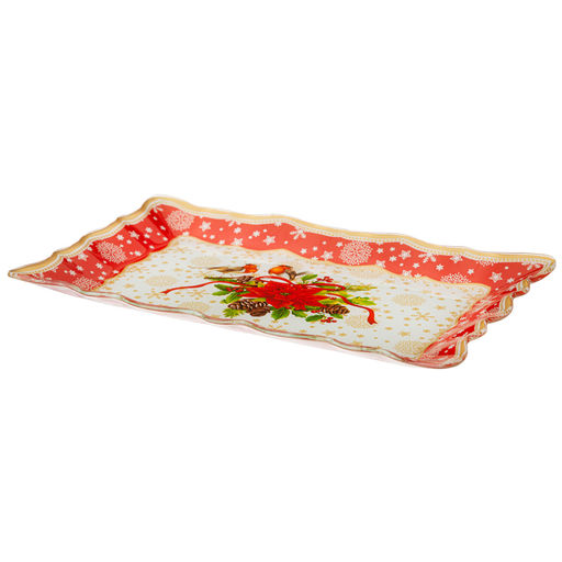 БЛЮДО ДЛЯ СЕРВИРОВКИ КОЛЛЕКЦИЯ РОЖДЕСТВЕНСКАЯ СКАЗКА 25СМ - Lefard фото 4