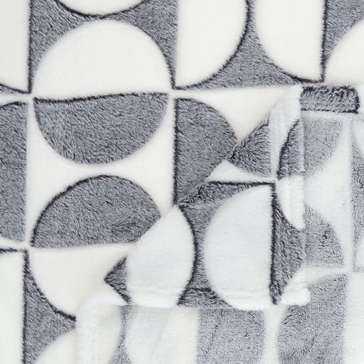 Подстилка-плед для животных 50х70см Аляска, велсофт Bamboo набивной, полиэстер 100%, плотность 260г/м2, упаковка Пакет ПП 35х45см, т.м. Pet toys  фото 3