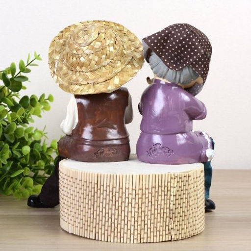 Фигурка Бабушка/Дедушка висячие ножки 2 штуки набор 13 см / 8642 /уп 48/ - Галеонтрейд фото 2