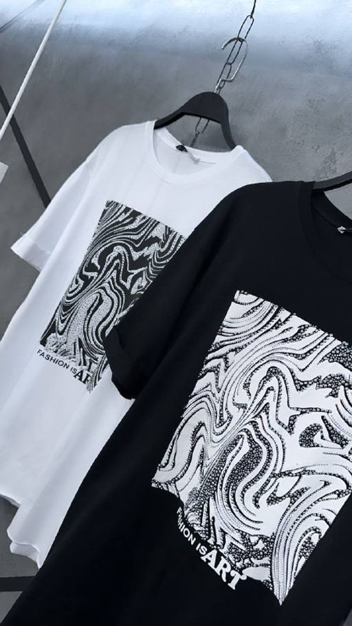 Футболка со стразами - Ksa фото 4