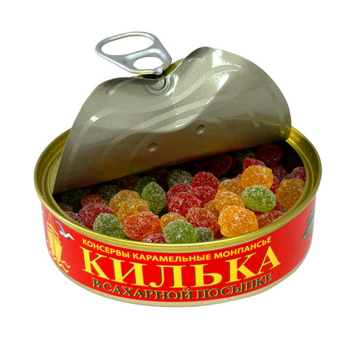 Карамель леденцовая МОНПАНСЬЕ КИЛЬКА монпансье (карамель леденцовая) вес нетто 100г (срок годности 12 мес) - Extrago фото 3