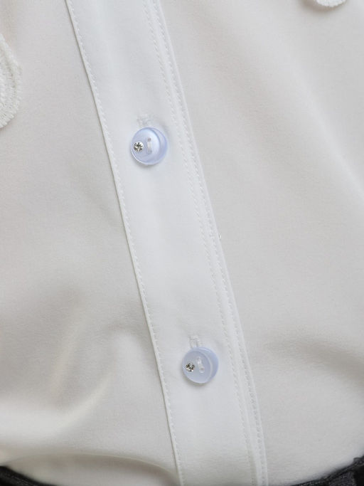 Блузка для девочек - Синий мир фото 9