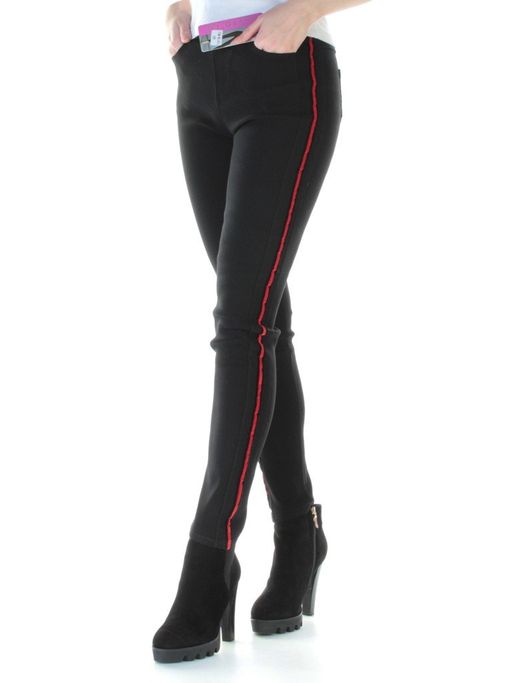 5011 Джеггинсы женские с начесом (70% хлопок, 30% акрил) - Фабричный китай фото 2