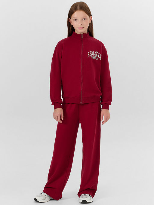 Брюки для девочек красные - Mark formelle фото 3