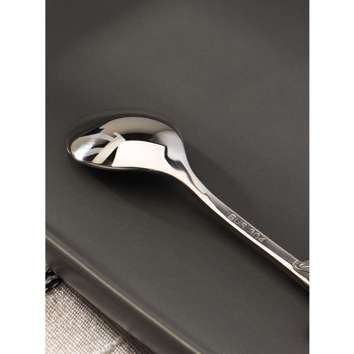 Ложка десертная из нержавеющей стали Magistro Русалочка, длина 16 см, цвет серебряный  фото 4