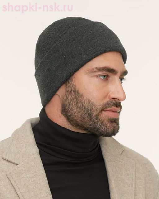 F 491 Шапка мужская (57-59)