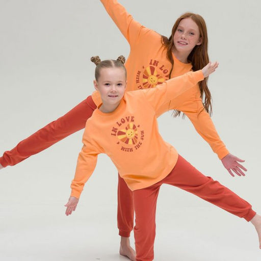 PELICAN, комплект для девочек, Оранжевый фото 4