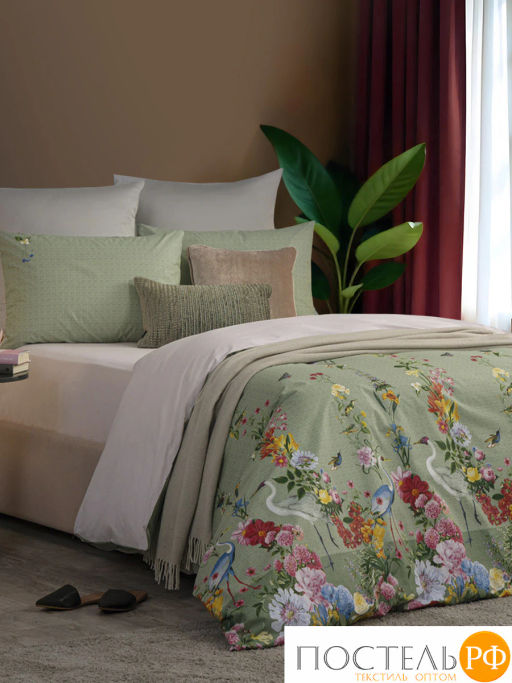 Простыня на резинке DOME ФЛОРЕС хлопок  фото 3