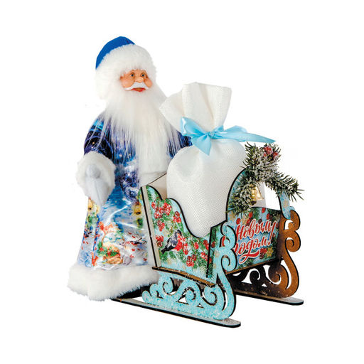 Детский сладкий новогодний подарок Сани