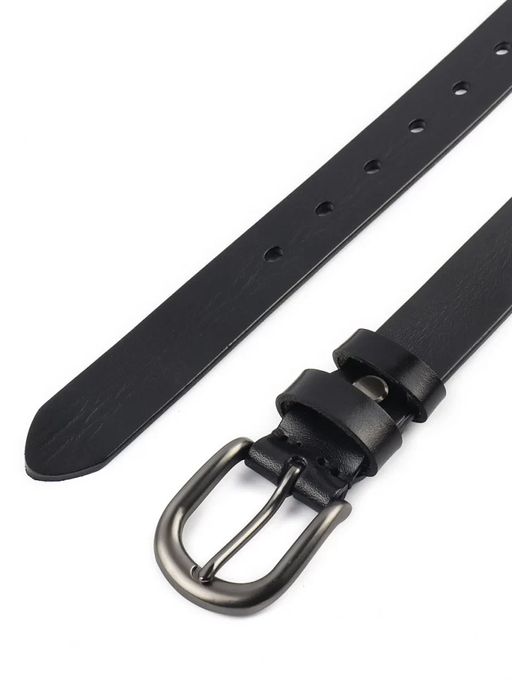 Мужской кожаный ремень Dierhoff ДРК 3051/3-30 Черный - Sergio valentini фото 5