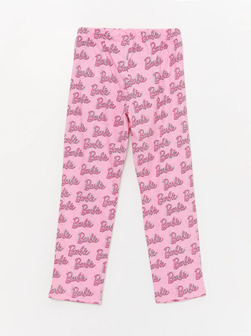 Beli Lastikli Barbie Bask?l? K?z ?ocuk Pijama Alt - Waikiki фото 3