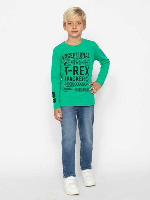 CRB wear/CWKB 63711-37-387 Джемпер для мальчика,зеленый/Ex.Cherubino  фото 3