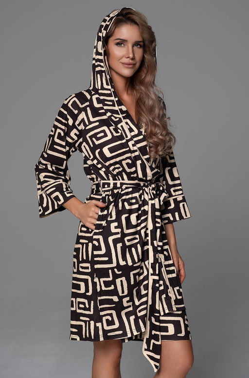 Короткий запашной халат Mia-Amore  фото 3