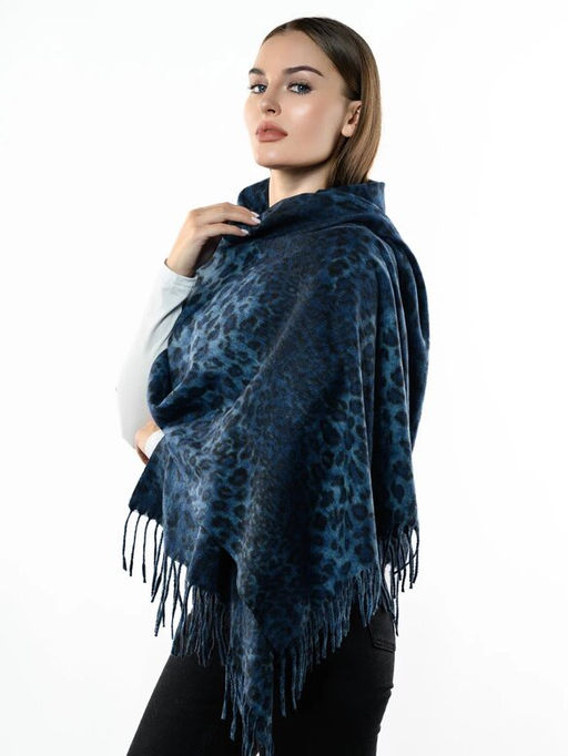 Яркий палантин с анималистичным принтом - Pretty mania фото 2