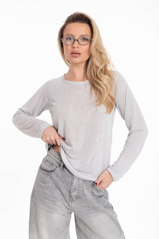 Лонгслив М325165с серый