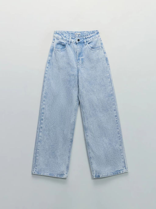 Джинсы wide leg с высокой посадкой / Zarina  фото 5