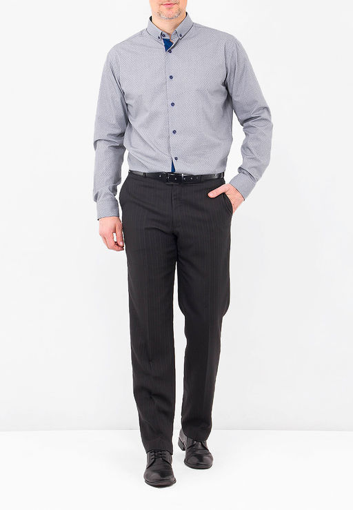 Сорочка мужская длинный рукав GREG 323/131/1053/Z/P/b/1  фото 4