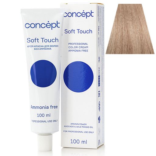 8.8 Светлый блондин перламутровый Крем-краска без аммиака 100 мл SOFT TOUCH CONCEPT 100 мл