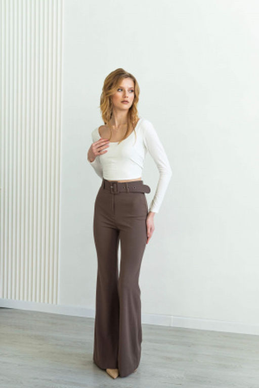 Брюки Шарлотта (капучино) - Nadi bordo фото 2