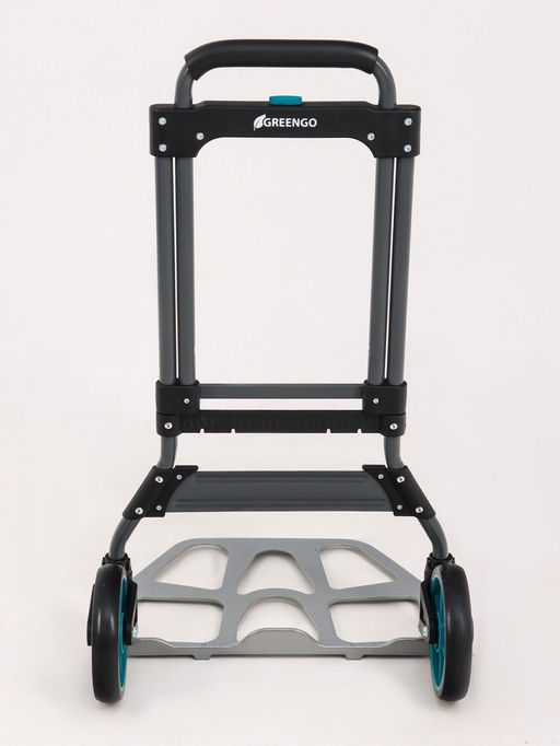Тележка ручная хозяйственная, двухколёсная, нагрузка до 100 кг, складная, грузовая, Greengo  фото 3