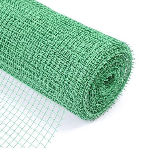 Сетка садовая, 1×20 м, ячейка ромб 15×15 мм, пластиковая, зелёная, Greengo, в рулоне