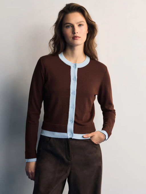 Кардиган с вискозой в составе / Zarina фото 3