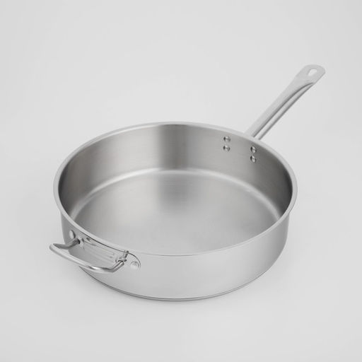 Сковорода Катунь «Общепит», d=32 см, h=8.5 см, корпус 0.6 мм, капсульное дно 3.5 мм, индукция, нержавеющая сталь