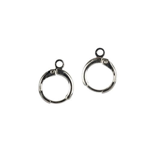 Zlatka Швензы FMK-H08 11.5 х 15 мм 5 х 2 шт 01 под серебро