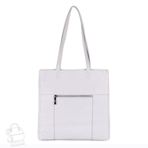 Сумка женская кожаная 98050 white Velina Fabbiano-Safenta/30  в Новосибирске